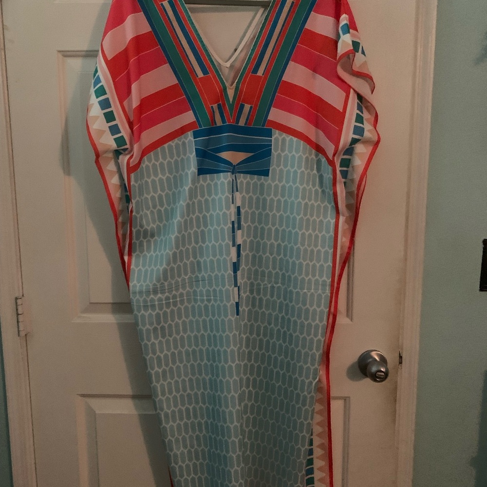 Colorful Geometric Women's Kaftan